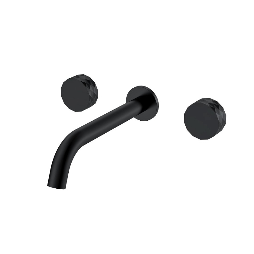 Встраиваемый смеситель Boheme Stick, черный, 152-2-B