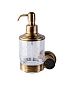 Дозатор для мыла Boheme Royal Cristal, бронза, 10932-BR