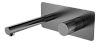 Встраиваемый смеситель Boheme Stick, графит, 125-GM.2