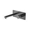 Встраиваемый смеситель Boheme Stick, графит, 125-GM.3