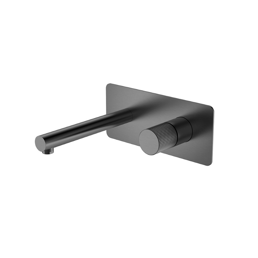Встраиваемый смеситель Boheme Stick, графит, 125-GM.3
