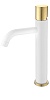 Смеситель Boheme Stick, белый, 122-WG.2