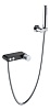 Смеситель для ванны Boheme Stick, черный, 123-BCR.2