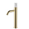 Смеситель Boheme Stick, золото, 122-G-MR-WHITE