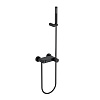 Накладной смеситель для душа Boheme Stick, черный, 123-BB.3