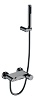 Накладной смеситель для душа Boheme Stick, графит глянец, 123-SGM