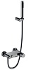 Накладной смеситель для душа Boheme Stick, графит глянец, 123-SGM.2