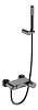 Накладной смеситель для душа Boheme Stick, графит, 123-GM