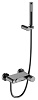 Накладной смеситель для душа Boheme Stick, графит, 123-GM.2