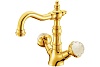 Смеситель для раковины Boheme Imperiale Presente, золото, 332