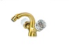 Смеситель для биде Boheme Crystal, бронза, 316-CRST