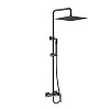 Душевая стойка Boheme Venturo, графит глянец, 378-SGM