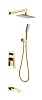 Встраиваемая душевая система Boheme Venturo, золото, 384-2