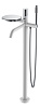 Напольный смеситель для ванны Boheme Stick, белый, 129-WCR