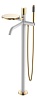 Напольный смеситель для ванны Boheme Stick, золото, 129-WG