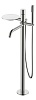 Напольный смеситель для ванны Boheme Stick, никель, 129-NB