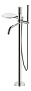 Напольный смеситель для ванны Boheme Stick, никель, 129-NB.2