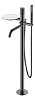 Напольный смеситель для ванны Boheme Stick, графит, 129-GM.2