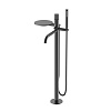 Напольный смеситель для ванны Boheme Stick, графит, 129-GM.3