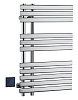 Полотенцесушитель электрический Boheme Venturo, 80x50, 723-CR