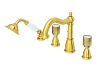 Смеситель на борт ванны Boheme Royal Cristal, бронза, 391-Royal/CRST