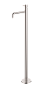 Смеситель для умывальника напольный Uno Nickel Brush
