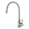 Смеситель для кухни MELANA Elastico поворотный, 610401GR
