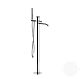 Напольный смеситель для ванны Remer Rubinetterie Element ET08BO, белый матовый - изображение 1