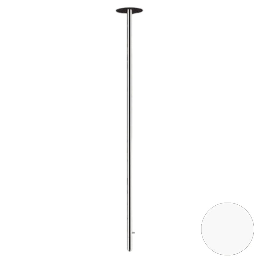 Смеситель потолочный Remer Rubinetterie X Style N17BO, белый матовый