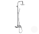 Душевая система Remer Rubinetterie MINIMAL N37RX7MMM20BO, белый матовый - изображение 1