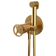 Гигиенический душ со смесителем Remer Chrono CH65WBG золото брашированное - изображение 1
