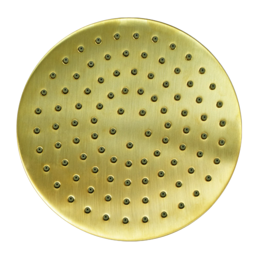 Тропический душ Remer Rubinetterie 359MM20BGX, золото брашированное