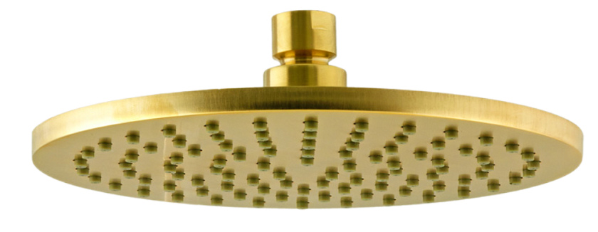 Тропический душ Remer Rubinetterie 359MM30BGX, золото брашированное