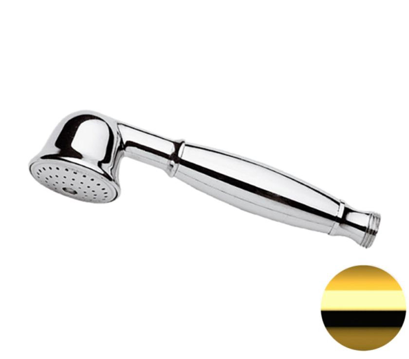 Лейка для душа Remer Rubinetterie Liberty 323DOX, золото глянцевое