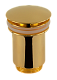 Донный клапан без перелива 1”1/4 Remer 904CC114DO золото глянцевое - изображение 1