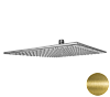 Верхний душ с шарнирным соединением 35 см Remer 359SSXLVOX, латунь состаренная