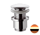 Донный клапан без перелива 1”1/4 Remer 904CC2114RL медь глянцевая - изображение 1