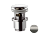 Донный клапан с переливом 1”1/4 Remer 905CC2114NPO никель матовый брашированный - изображение 1