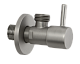 Запорный вентиль 1/2*1/2 Remer 128L1212NPO никель матовый брашированный - изображение 1