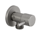 Запорный вентиль 1/2*1/2 Remer 128L1212NPO никель матовый брашированный - изображение 3
