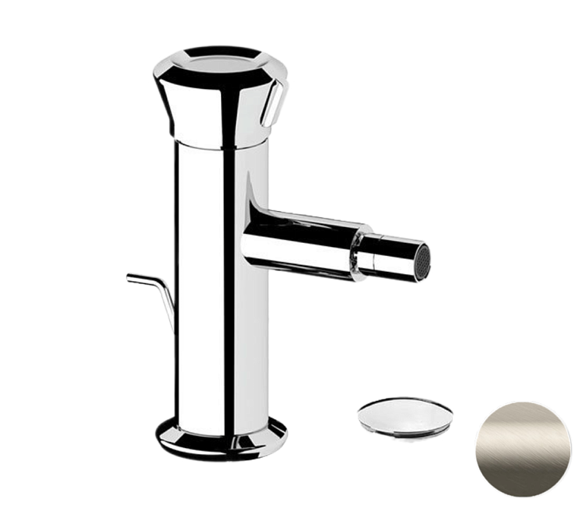 Смеситель для биде Remer Rubinetterie Element ET20XV, сталь