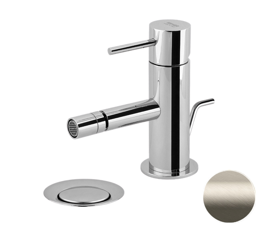 Смеситель для биде Remer Rubinetterie X Style X20XV, сталь