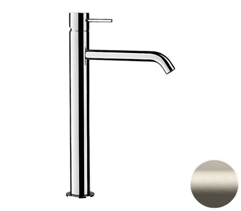 Высокий смеситель для раковины Remer Rubinetterie X Style X11LXLXV, сталь