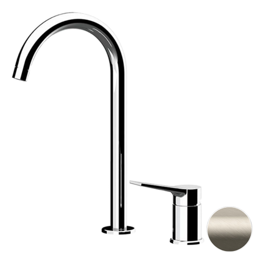 Смеситель для раковины Remer Rubinetterie Slash &amp; Dot SL57LXV, сталь