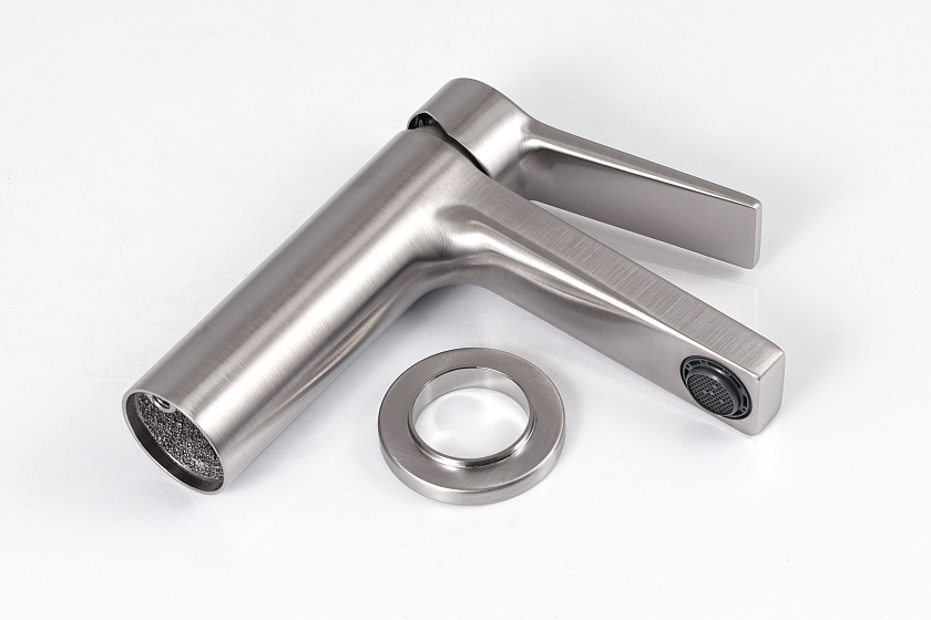 Смеситель для раковины Remer Rubinetterie Slash &amp; Dot SL12XV, сталь