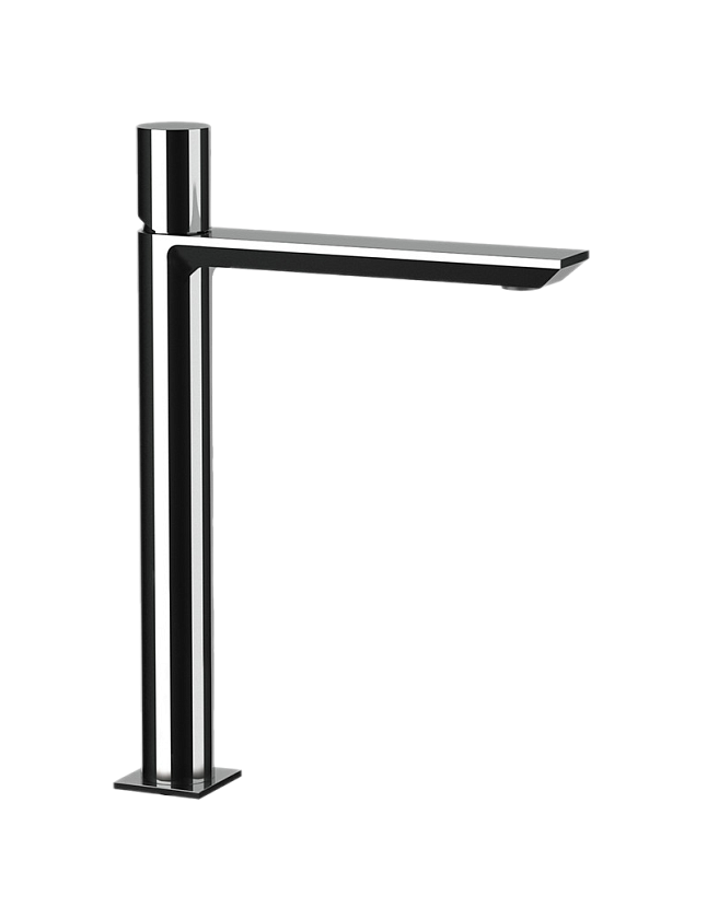 Высокий смеситель для раковины Remer Rubinetterie Edge EG512LXL, хром