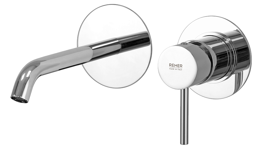 Встраиваемый смеситель для раковины Remer Rubinetterie X Style X15LC, хром