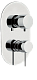 Встраиваемый смеситель для душа Remer Rubinetterie X Style X94, хром - изображение 1