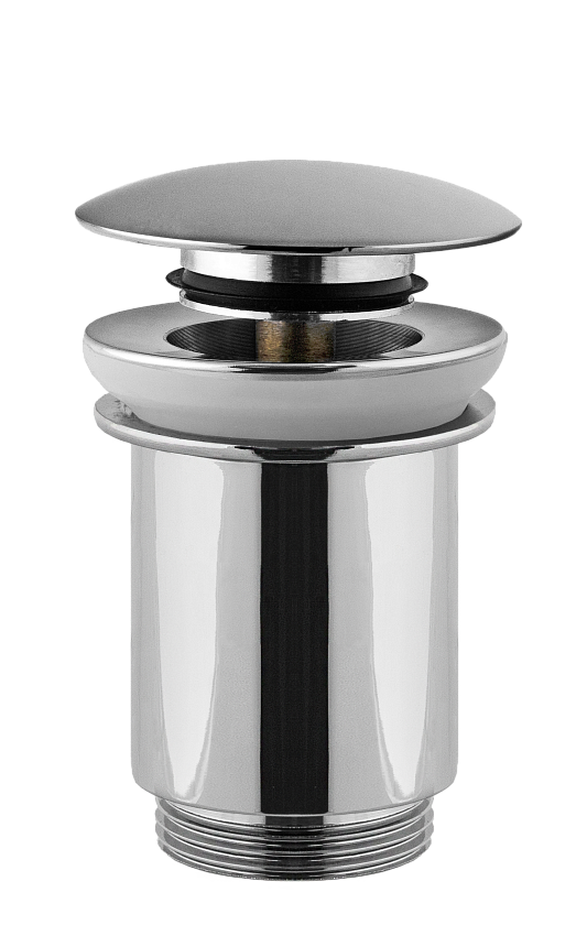 Донный клапан без перелива 1”1/4 Remer 904CC114 хром