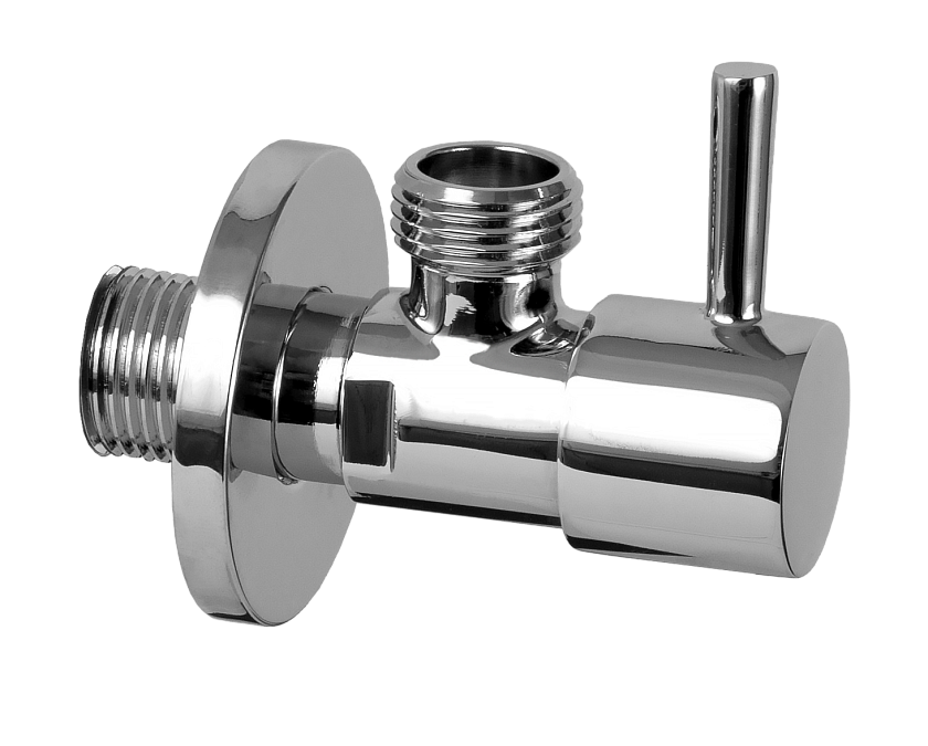 Запорный вентиль 1/2*1/2 Remer 128L1212 хром